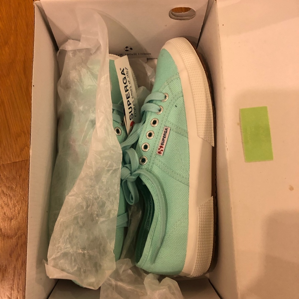 Superga Cotu Classic in Turqoise (New with tags)